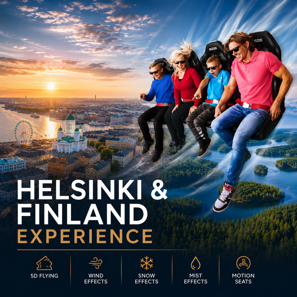 Helsinki & Finland Experience, Gift Card – Flying Cinema Tour Of
